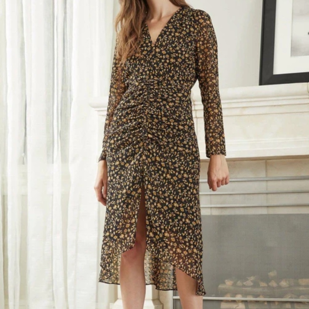 NWT Lucy Paris Vera Gathered Dress